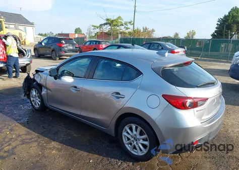 2015 Mazda Mazda3 I Grand Touring z USA, uszkodzony, nr VIN JM1BM1M76F1235080